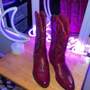 Flex west red boots